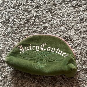 VINTAGE JUICY COUTURE COSMETIC BAG!!